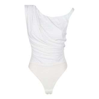 Elisabetta Franchi Body, female, White, Size: M Jersey Body