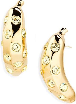 Jacquemus Les Boucles Bananes Drop Earrings in Gold/Yellow 289 at Nordstrom