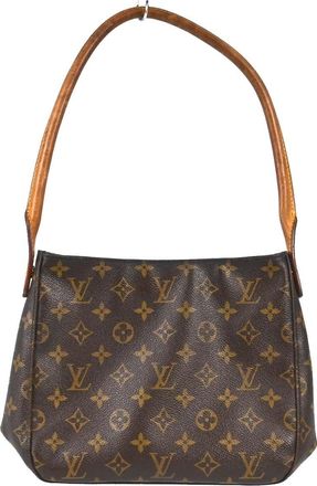 Louis Vuitton Looping Monogram Canvas Brown Canvas Handbag (Pre-Owned)
