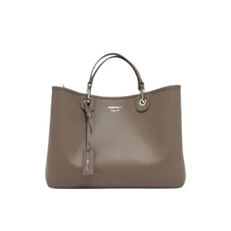 Emporio Armani Dames, Tassen, Bruin, Maat: ONE Size Leer