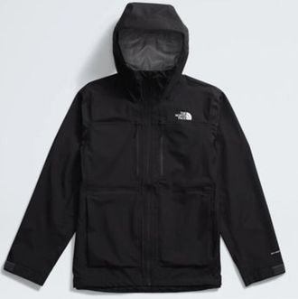 The North Face Vista NF0A86NTJK2 Rain Jacket Mens 2XL Black Long Sleeve CLO112
