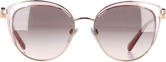 Bulgari Pre-owned Womens Bvlgari BV6133 Cat-Eye Sunglasses in Pink Acetate - One Size