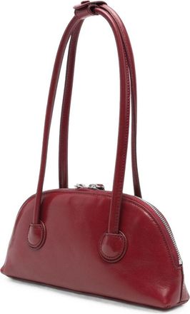 Margesherwood Leather Shoulder Bag - Burgundy