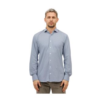 Traiano Rossini Radical Fit Shirt - Heren - Casual Overhemden - Blauw - 5XL - Polyester - Overhemden