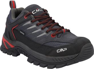 F.lli Campagnolo Wanderschuh CMP RIGEL 2.0 LOW TREKKING SHOES WP, Herren, Gr. 40, titanio, ferrari, Leder, Synthetik, Schuhe Wanderschuh