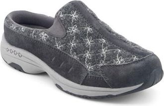 Easy Spirit Traveltime Clog Sneaker in Dark Grey at Nordstrom, Size 7.5