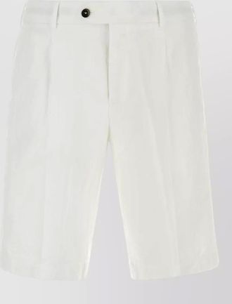 Pantaloni Torino lyocell blend bermuda shorts belt loops