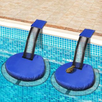 OEM Juego De 2 Rampas De Rescate Para Mascotas Para Piscinas - Tejido Oxford Resistente - Flotantes Para Una Salida Segura - F&aacute;cil Instalaci&oacute;n