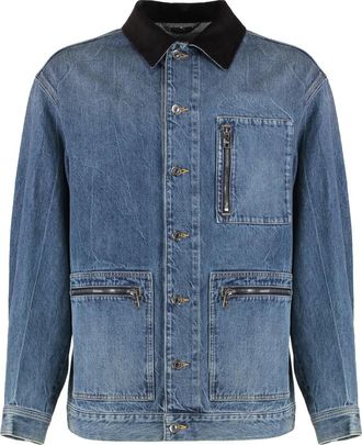 Dolce & Gabbana Oversized Denim Jas - Heren - Spijkerjassen - Blauw - L - Denim - Jassen