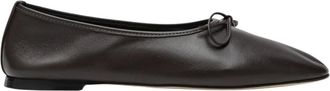 Dear Frances Gala Ballerina Flats - Dames - Ballerinas - Bruin - 37 EU - Leer - Schoenen