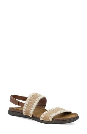 Naot Dylan Slingback Sandal in Latte/Ivory at Nordstrom, Size 11Us