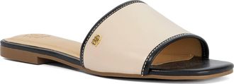 Dune London Womens Ladies Laras - Slip On Sandals - Beige Leather - Size UK 4