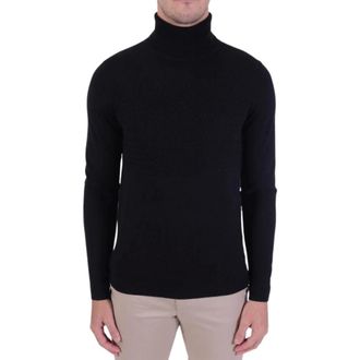 HUGO BOSS Hombre, Jerseys, Negro, Talla: L