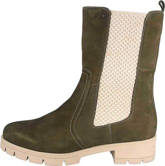 Tamaris Chelsea Laarzen - Dames - Schoenen - Groen - Maat: 40 EU