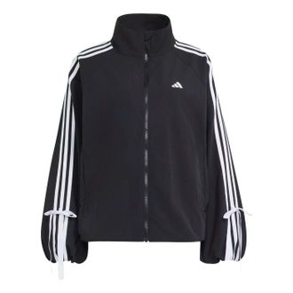 adidas Woven WB Loose Fit Jacket Asia Sizing Black LD2935