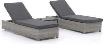 Intenso Furniture Intenso Carpino/Velino ligbed set 3-delig