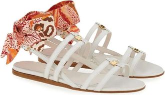 Ferragamo Vara Sandal - White