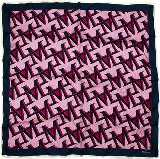 Mulberry Two Tone Pink Silk Scarf