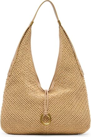 Dolce Vita Mercer Raffia Shoulder Bag in Natural at Nordstrom
