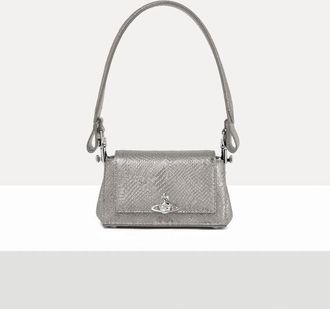 Vivienne Westwood Hazel Small Handbag Python-effect Emboss Iron