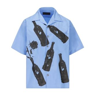 Prada Short-sleeved Cotton Shirt