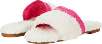 Jack Rogers Emily Slipper Ecru / Magenta 142211SL01-742 Womens