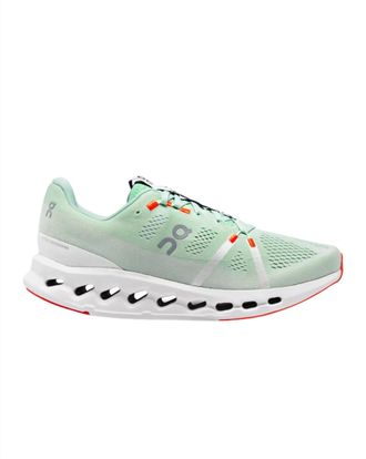 On Mens Cloudsurfer Shoe In Creek / White