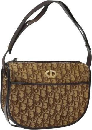 Dior Pre-owned Shoulder Bags, female, Brown, Size: ONE SIZE Pre-owned Trotter Shoulder Bag