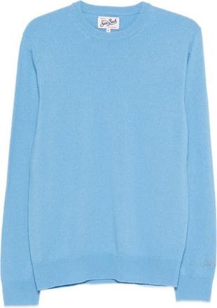 MC2 Saint Barth Regent sweater - men - Lambs Wool - L - Blue