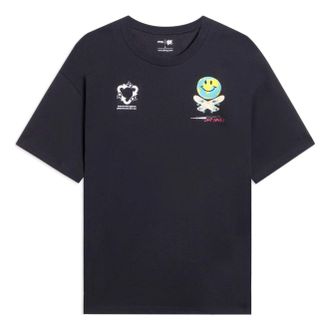 Li-Ning x Og_Slick Earth Graphic T-shirt Black AHSS299-1