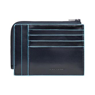Piquadro Wallets & Cardholders, male, Blue, Size: ONE SIZE Wallets & Cardholders