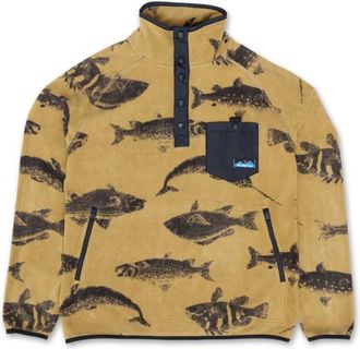 Kavu Teannaway Fleecepullover f&uuml;r Herren | beige