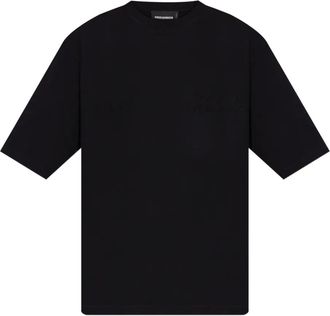 Dsquared2 T-shirt con ricamo - Nero