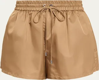 Cinq &agrave; Sept Kendra Nylon Drawstring Shorts