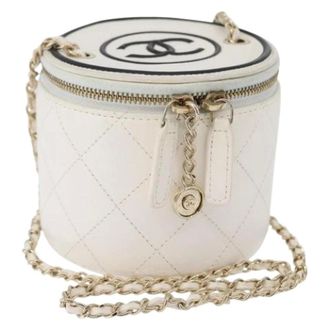 Chanel Pre-owned Mini Bags, female, White, Size: ONE SIZE Pre-owned Vintage Mini Bag