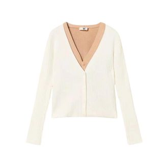 Twinset Cardigan - - Knitwear - Donna - Beige - XS
