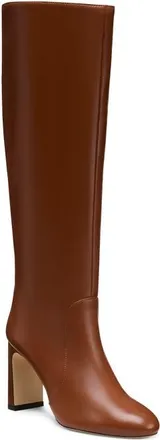 Stuart Weitzman Babette Tubo Boot 85 in Luxe Saddle at Nordstrom, Size 9.5