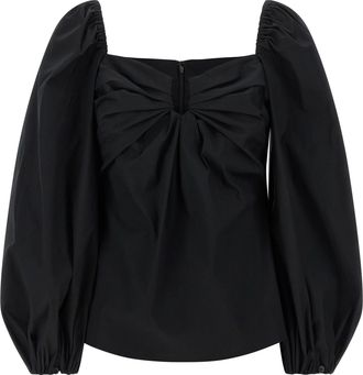 Carolina Herrera Puff Top Nero-Donna