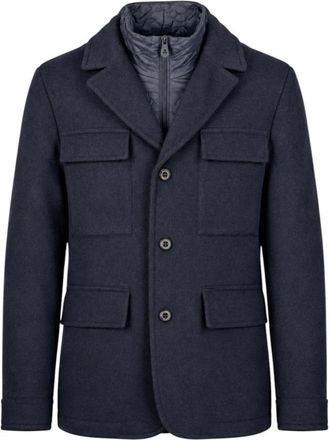 Peuterey Blazer - Heren - Jassen - Blauw - Maat: XL