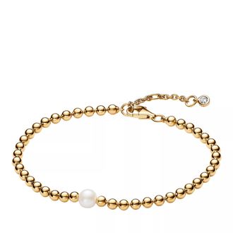 Pandora Bracelets - 14k Gold-plated metal blend Mixed stone - gold - Bracelets for ladies