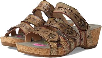 L'Artiste by Spring Step Carbone Womens Wedge Shoes Taupe : EU 42 (US Womens 10.5-11) M, Leather