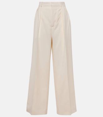 Wardrobe.NYC High-rise wool wide-leg pants
