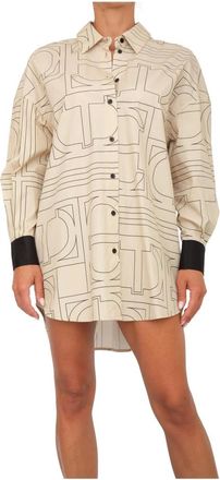 Twinset Mujer, Blusas y Camisas, Beige, Talla: S