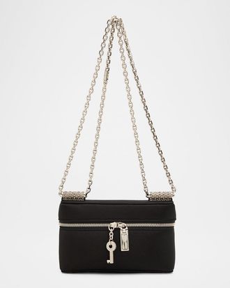 Dolce & Gabbana Charm-Embellished Leather Shoulder Bag
