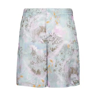 Off-white Printed Bowling Shorts - male - Off White - Casual Shorts - Multicolor - S - Shorts