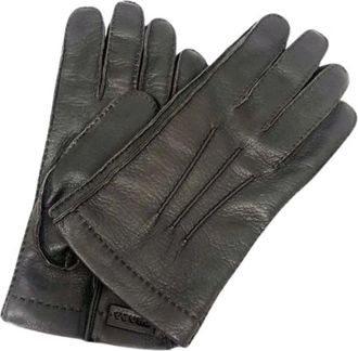 Prada Pre-owned Accessories, male, Brown, Size: ONE SIZE Pre-owned Cashmere Short Gloves