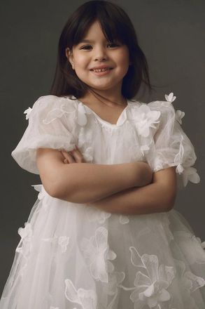 Bardot Aya 3D Flower Girl Dress