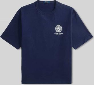 Polo Ralph Lauren Regular Fit T-Shirt aus reiner Baumwolle in Marine, Gr&ouml;&szlig;e XXL