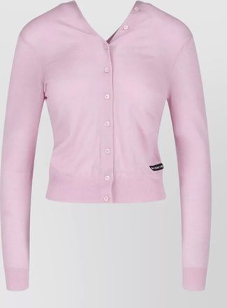 Alexander Wang wool crewneck cardigan