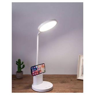 Trade Shop Trade Shop Traesio - Trade Shop - Lampada Tavolo Flesibile Led Ricaricabile Portacellulare Dimmerabile 10w Ls-td01